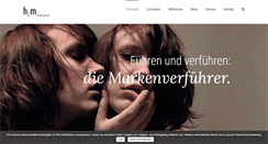 Desktop Screenshot of h2m.de